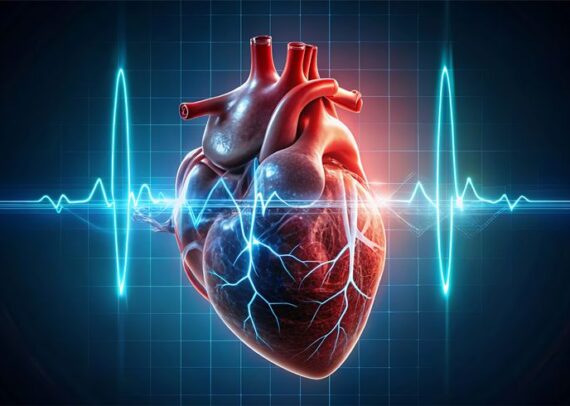Chest pain radiating to arm as a sign of heart attack